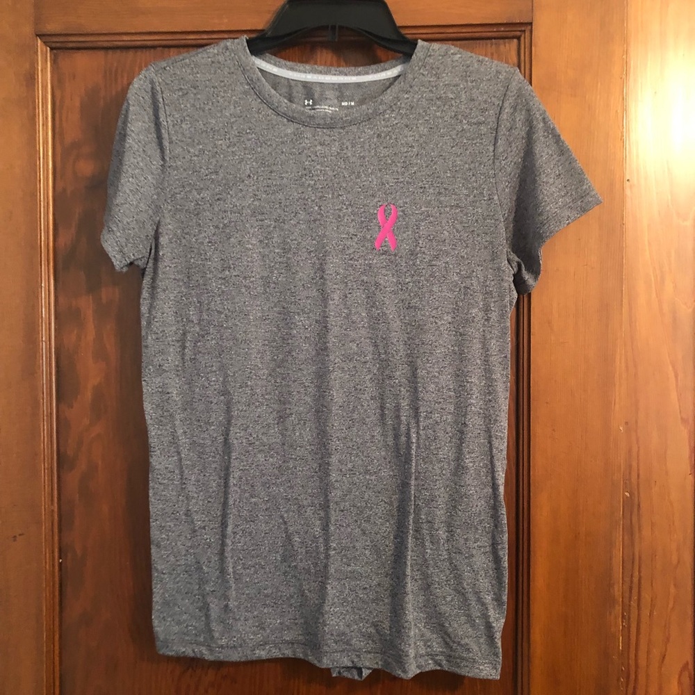 Under Armour Breast Cancer Awareness Pink Ribbon T-shirt